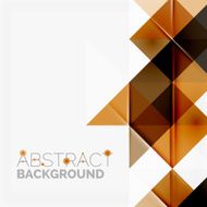 Abstract geometric background Modern overlapping triangles N543
