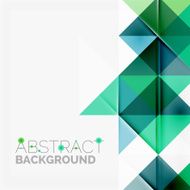 Abstract geometric background Modern overlapping triangles N546