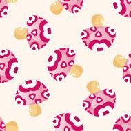 mushroom cartoon seamless pattern background N15