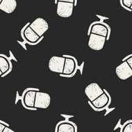 Doodle &iuml;&frac14;&shy;icrophone seamless pattern background N2