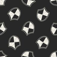Doodle Protect seamless pattern background N2