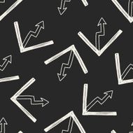 Doodle Report form seamless pattern background N2