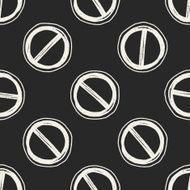 Doodle Stop seamless pattern background N2