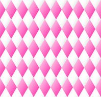 seamless diamond pattern in pink and white