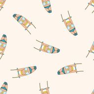 circus juggler cartoon seamless pattern background