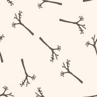 tree cartoon seamless pattern background N19