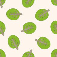 tree cartoon seamless pattern background N21