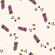 chocolate cartoon seamless pattern background N5