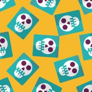 x-ray flat icon eps10 seamless pattern background N3