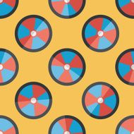 Radiation flat icon eps10 seamless pattern background N3