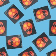 x-ray flat icon eps10 seamless pattern background N5