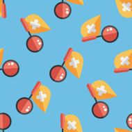 find blood flat icon eps10 seamless pattern background N3