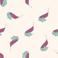 arrow cartoon seamless pattern background