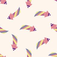 arrow cartoon seamless pattern background N13