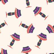 design lamp style cartoon seamless pattern background N10