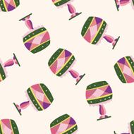 design lamp style cartoon seamless pattern background N15