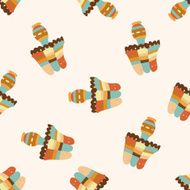 design lamp style cartoon seamless pattern background N17