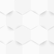 Vector abstract color 3d hexagonal N28