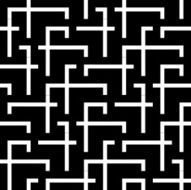 Seamless Vintage Geometric Pattern N206