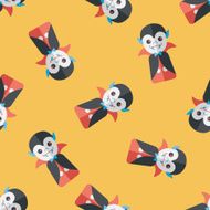 Vampire flat icon eps10 seamless pattern background N4