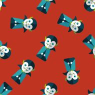 Vampire flat icon eps10 seamless pattern background N5