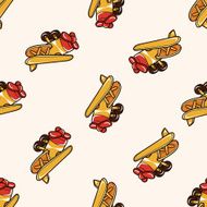 airplane cartoon seamless pattern background N5