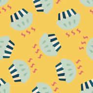 pie flat icon eps10 seamless pattern background