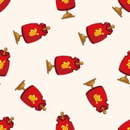 Pet Clothes 10 cartoon seamless pattern background N2