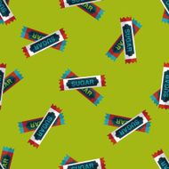 sugar packet flat icon eps10 seamless pattern background N4