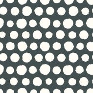 Seamless pattern with painted polka dot texture N5