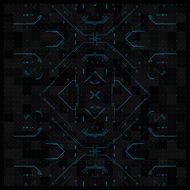 Futuristic graphic user interface N4