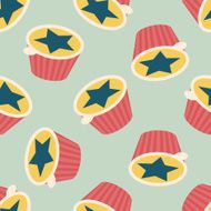 coffee-mate flat icon eps10 seamless pattern background