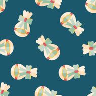 Gift flat icon eps10 seamless pattern background N3
