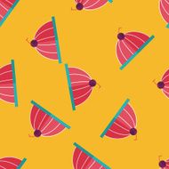 sweet jelly flat icon eps10 seamless pattern background N2