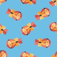 Gift flat icon eps10 seamless pattern background N8
