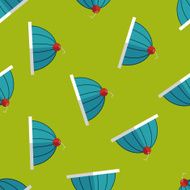 sweet jelly flat icon eps10 seamless pattern background N4