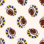 coffee cartoon seamless pattern background N26