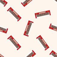 music keyboard cartoon seamless pattern background