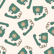 Computer-related desktop icon cartoon seamless pattern background N4