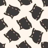Computer-related desktop icon cartoon seamless pattern background N22