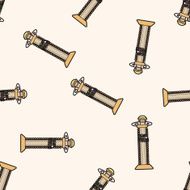 free fall cartoon seamless pattern background