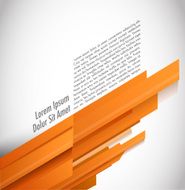 Abstract promotional banner