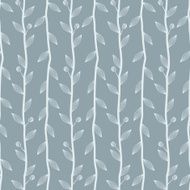 Floral seamless background with branches