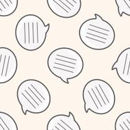 Computer-related desktop icon cartoon seamless pattern background N36