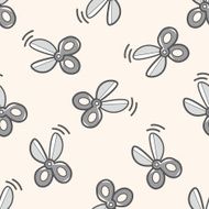 Computer-related desktop icon cartoon seamless pattern background N52