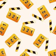 Computer-related desktop icon cartoon seamless pattern background N87