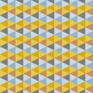 abstract retro geometric pattern N18