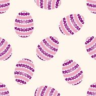 easter painting egg cartoon seamless pattern background N14
