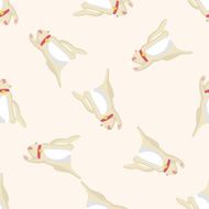 animal cat cartoon seamless pattern background N21