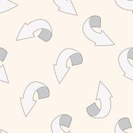 arrow cartoon seamless pattern background N18